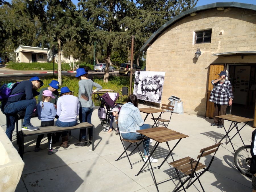 גלריית המכבסה באירוע לחגיגות ה-70 / חידון