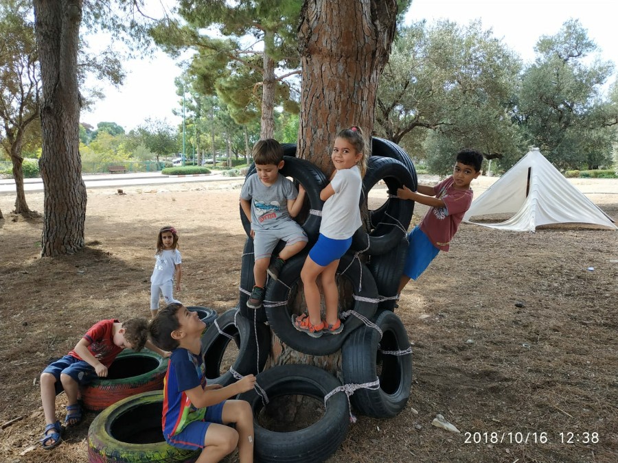 גן רותם בחורשת הידידות 2018