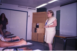 שרון סבר ביום החבר 1996